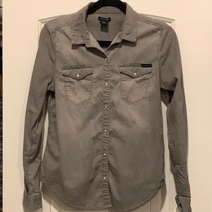 Calvin Klein jeans button down top